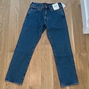 Abercrombie & Fitch Men's Straight Jeans - Blue